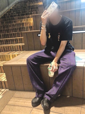 「COS（コス）のアイテム（シューズ）」を使った、daiさん（メンズ・180cm）の夏コーディネート