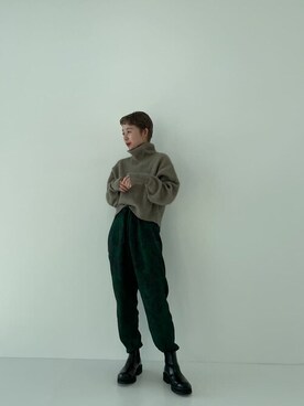 城戸 穂乃香さん（レディース・155cm）の冬コーディネート