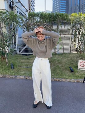 城戸 穂乃香さん（レディース・155cm）の冬コーディネート