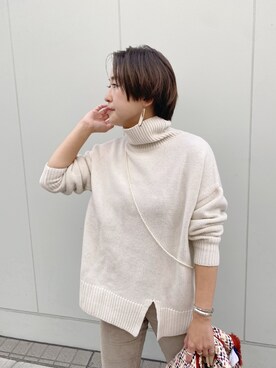 「SHENERY（シーナリー）のアイテム（チョーカー）」を使った、KOIDE_158cmさん（レディース・158cm）の秋コーディネート