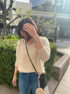 「Harpo（アルポ）のアイテム」を使った、KOIDE_158cmさん（レディース・158cm）の冬コーディネート