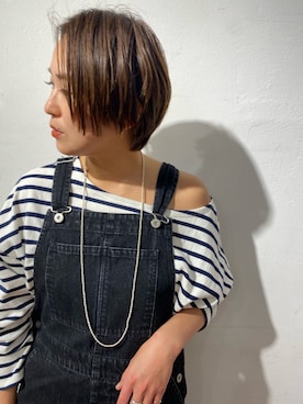 「Harpo（アルポ）のアイテム」を使った、KOIDE_158cmさん（レディース・158cm）の冬コーディネート