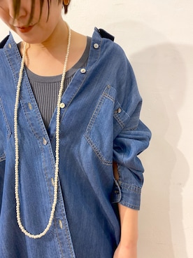 「SHENERY（シーナリー）のアイテム（チョーカー）」を使った、KOIDE_158cmさん（レディース・158cm）の冬コーディネート