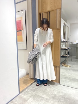 「SHENERY（シーナリー）のアイテム（ブルゾン）」を使った、KOIDE_158cmさん（レディース・158cm）の春コーディネート