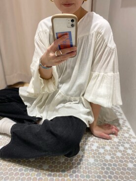 「Harpo（アルポ）のアイテム」を使った、KOIDE_158cmさん（レディース・158cm）の春コーディネート