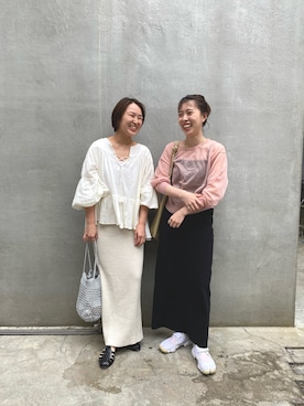 「MOHI（モヒ）のアイテム」を使った、KOIDE_158cmさん（レディース・158cm）の春コーディネート