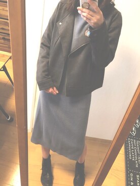 海月さん（レディース・158cm）の冬コーディネート