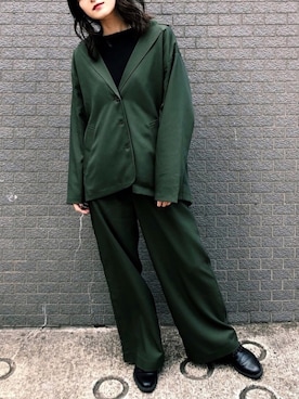 MKさん(レディース・163cm)の春コーディネート