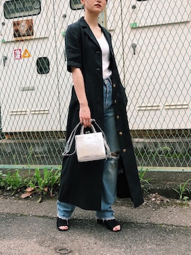 MKさん（レディース・163cm）の夏コーディネート