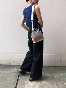 MKさん（レディース・163cm）の夏コーディネート