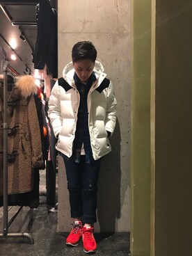 山Dさん（メンズ・160cm）の冬コーディネート