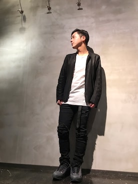 山Dさん（メンズ・160cm）の冬コーディネート