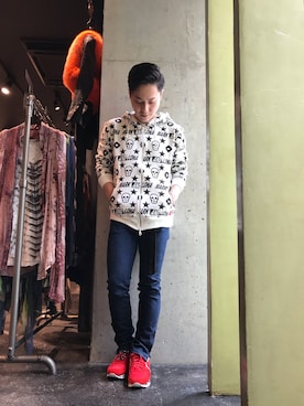 山Dさん（メンズ・160cm）の冬コーディネート