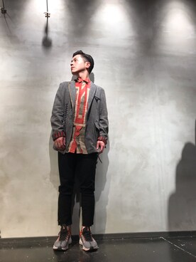 山Dさん（メンズ・160cm）の春コーディネート