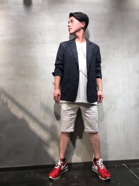 山Dさん（メンズ・160cm）の夏コーディネート