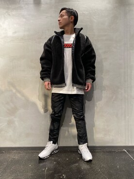 「アイテム（ブルゾン）」を使った、山Dさん（メンズ・160cm・30代）の秋コーディネート