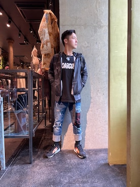 山Dさん（メンズ・160cm）の春コーディネート