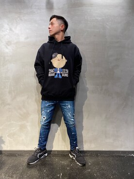 山Dさん(メンズ・160cm)の春コーディネート