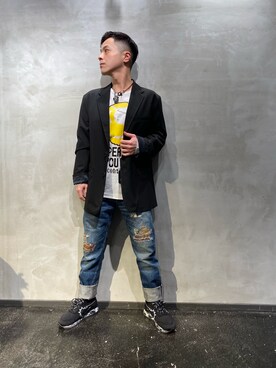 山Dさん(メンズ・160cm)の春コーディネート