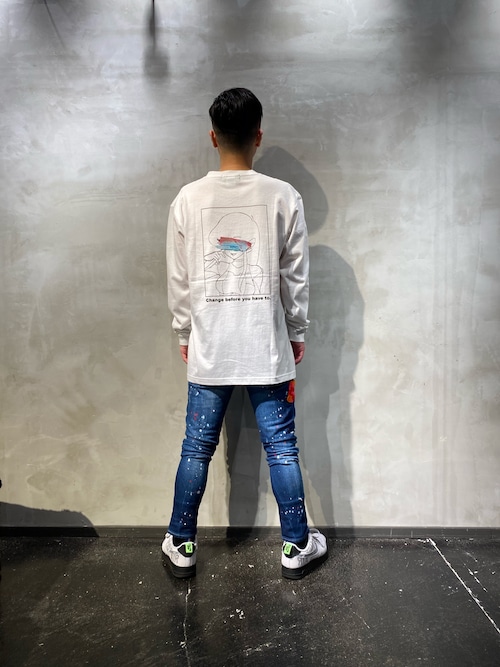 guernika×MONOPHOBIA/ゲルニカ×モノフォビア /Print LS TEE（Tシャツ