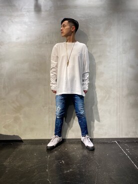 山Dさん（メンズ・160cm）の夏コーディネート