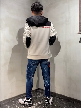 「アイテム（ブルゾン）」を使った、山Dさん（メンズ・160cm・30代）の秋コーディネート
