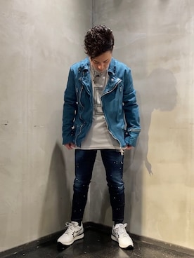 山Dさん（メンズ・160cm）の冬コーディネート