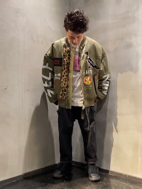 山Dさん（メンズ・160cm）の冬コーディネート