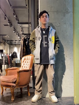 山Dさん（メンズ・160cm）の冬コーディネート