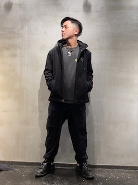 山Dさん（メンズ・160cm）の冬コーディネート