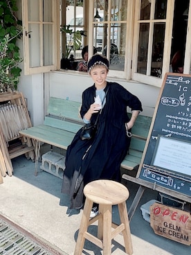 「SO（エスオー）のアイテム（ワンピース/ドレス）」を使った、2yuka2さん（レディース・162cm）の夏コーディネート