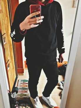 りむさん（メンズ・173cm）の冬コーディネート