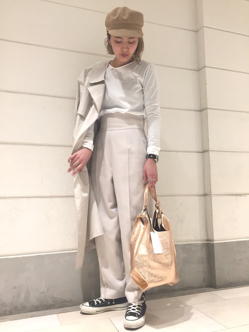 Hitomiyamamoto ビューティ ユース ユナイテッドアローズ 北千住店 6 Roku Beauty Youth United Arrowsのパンツを使ったコーディネート Wear