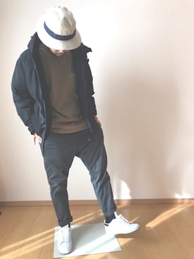 「niko and...（ニコアンド）のアイテム（ダウンジャケット/コート）」を使った、ktm8さん（メンズ・173cm）の冬コーディネート