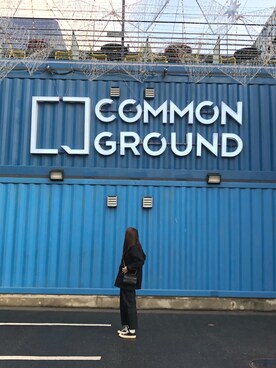 「MONKI（モンキ）のアイテム（その他アウター）」を使った、Cally_TCFさん（レディース・173cm）の春コーディネート