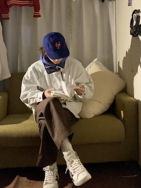 「ASICS（アシックス）のアイテム（スニーカー）」を使った、ちむさん（メンズ・170cm）の秋コーディネート
