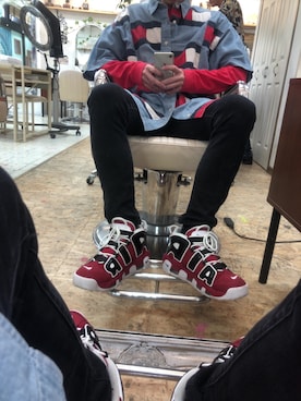 「jiggys shop（ジギーズショップ）のアイテム（パンツ）」を使った、きちさん（メンズ・170cm・20代）の秋コーディネート