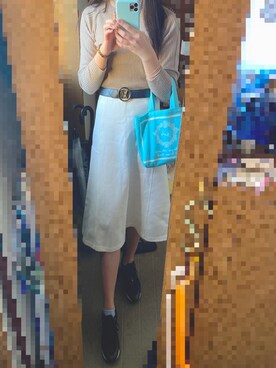 「Rady（レディー）のアイテム（バッグ）」を使った、mi811さん（レディース・170cm）の秋コーディネート