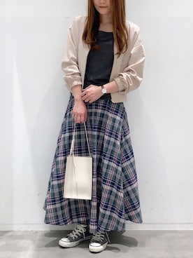 yun..さん(レディース・160cm)の春コーディネート