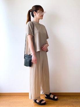 「MARC JACOBS（マークジェイコブス）のアイテム」を使った、yun..さん（レディース・160cm）の春コーディネート