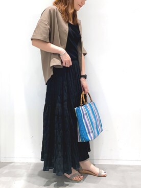 yun..さん（レディース・160cm）の夏コーディネート