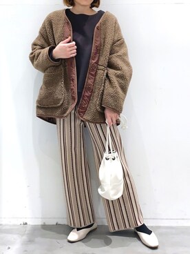 yun..さん（レディース・160cm）の冬コーディネート