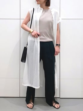 「MARC JACOBS（マークジェイコブス）のアイテム」を使った、yun..さん（レディース・160cm）の夏コーディネート