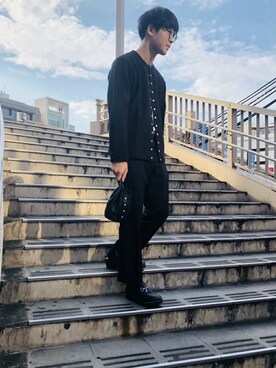 Tシャツ カットソーを使った アニエスベーボヤージュ のメンズ人気ファッションコーディネート Wear