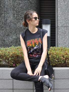 「GIVENCHY（ジバンシイ）のアイテム（パンプス）」を使った、lubbshopさん（レディース・159cm）の夏コーディネート