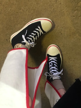 「MARNI（マルニ）のアイテム（シューズ）」を使った、douzeさん（レディース・164cm）の冬コーディネート