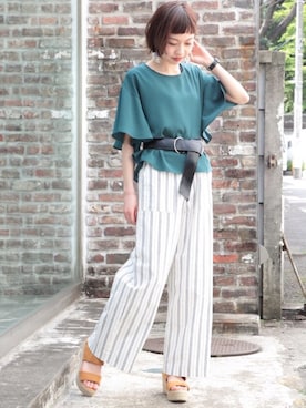 「Discoat」｜_a_n_c_o___さん（レディース・158cm）の春コーディネート