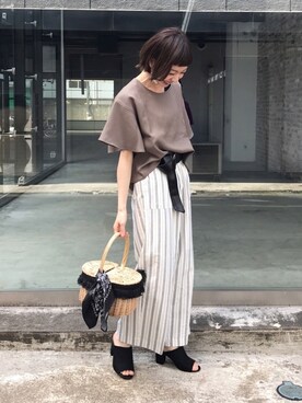 「Discoat」｜_a_n_c_o___さん（レディース・158cm）の春コーディネート