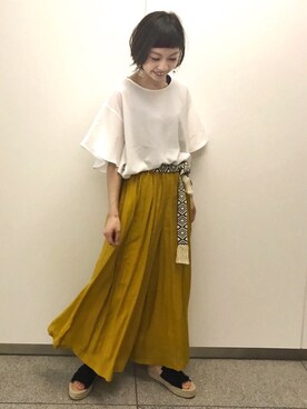 「Discoat」｜_a_n_c_o___さん（レディース・158cm）の春コーディネート