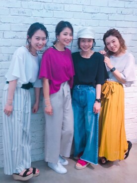 「Discoat」｜_a_n_c_o___さん（レディース・158cm）の春コーディネート